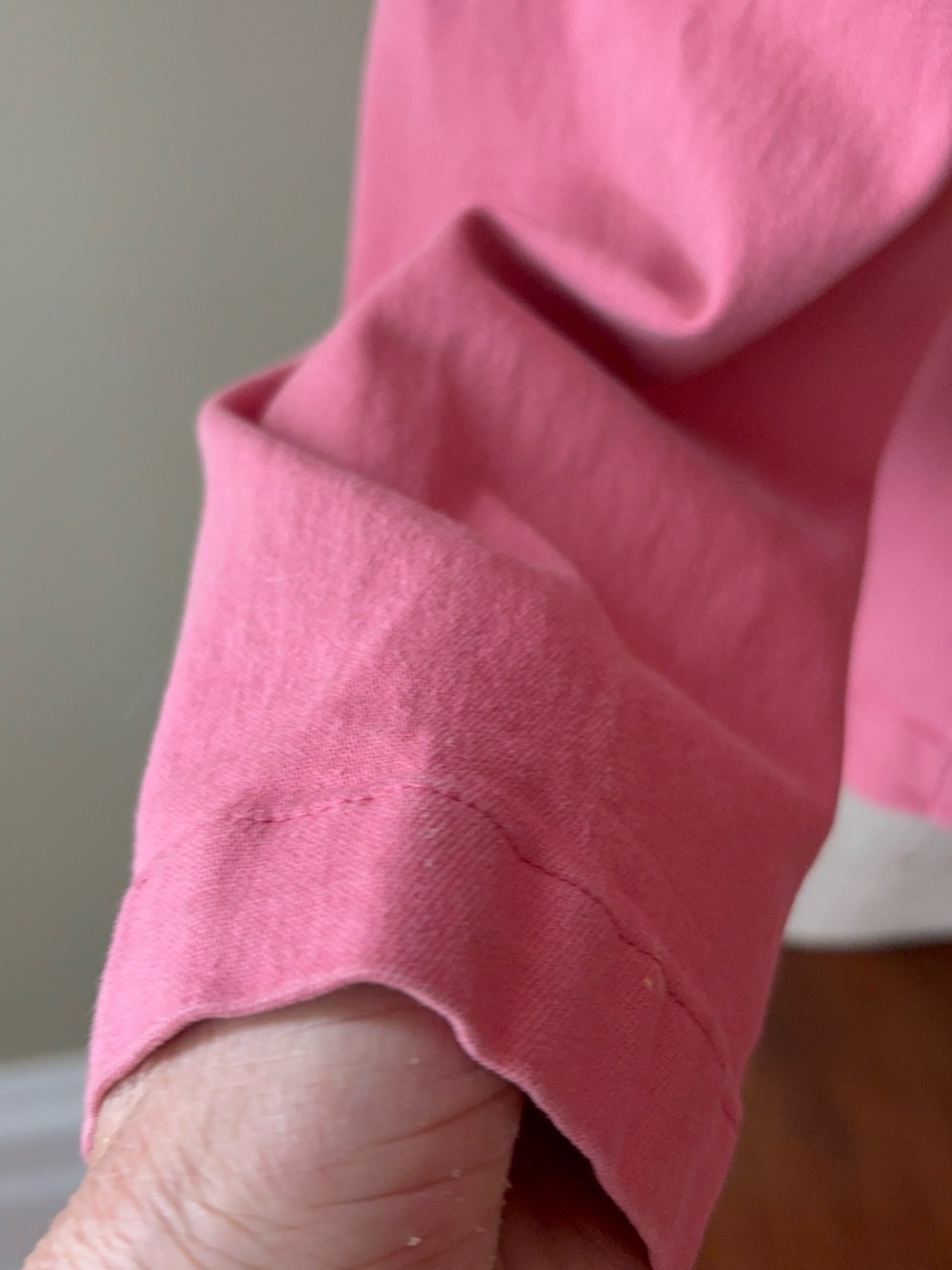 French dressing Pink Women's Jean Jacket Cotton spandex French Dressing 12P - Picture 7 of 9